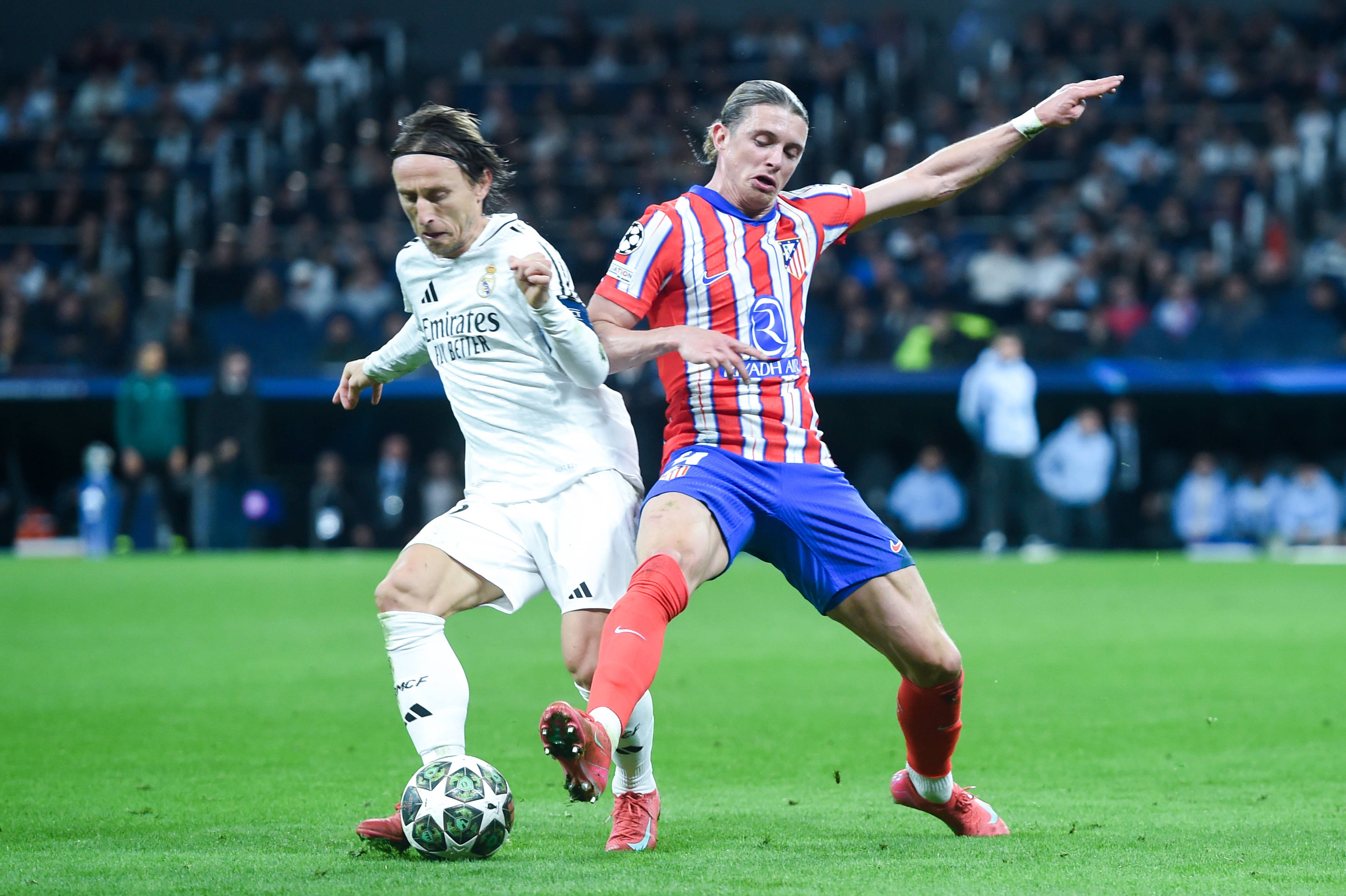 马德里德比，皇马力克马竞取得胜利